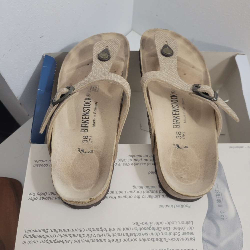 Birkenstock Beige Sandals